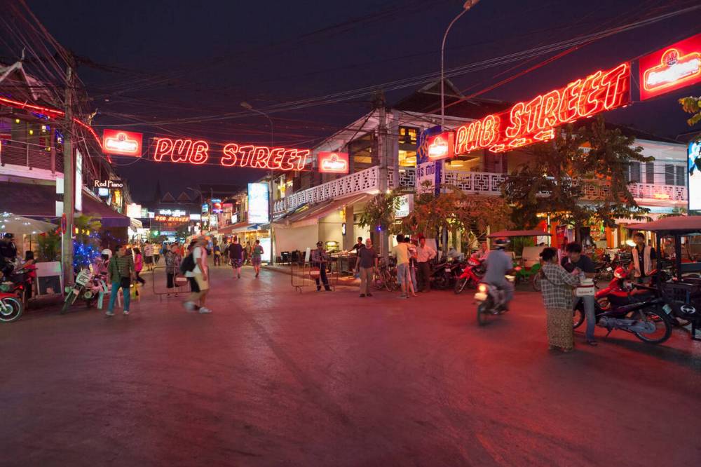 Pub Street a Siem Reap